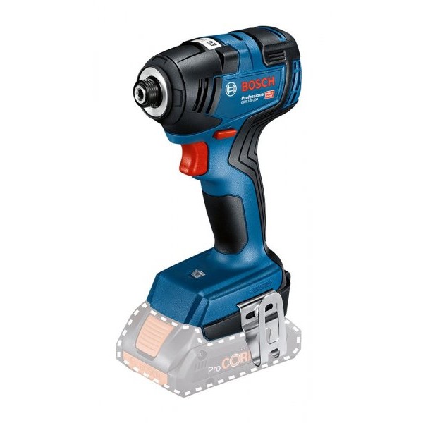 BOSCH Akumulatorski udarni odvrtač GDR 18V-200 Solo bez baterije i punjača 06019J2105