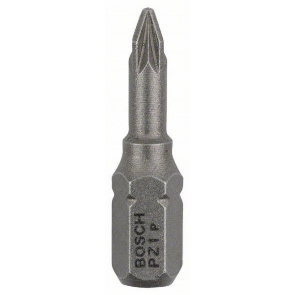 BOSCH Bit odvrtača ekstra-tvrdi 2607001557, PZ 1, 25 mm pakovanje od 100 komada