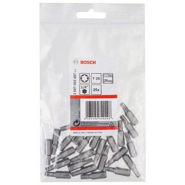 BOSCH Bit odvrtača ekstra-tvrdi 2607002497, T25, 25 mm