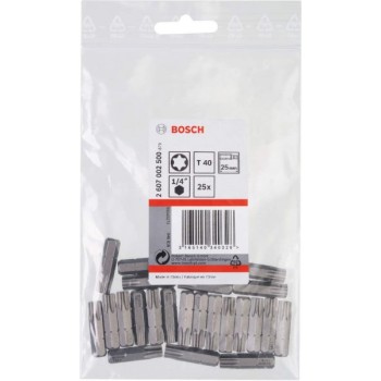 BOSCH Bit odvrtača ekstra-tvrdi T40, 25 mm - 2607002500