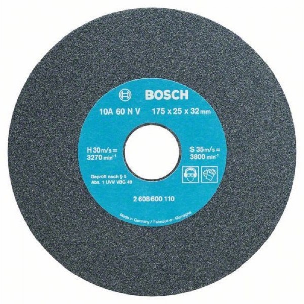 BOSCH Brusna ploča za dvostranu brusilicu 2608600110, 175 mm, 32 mm, 60