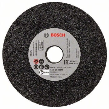 BOSCH Brusna ploča za ravnu brusilicu 1608600069, 125 mm, 20 mm, 24
