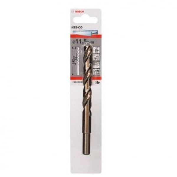 BOSCH Burgija za metal HSS-Co, DIN 338 11,5 x 94 x 142 mm pakovanje od 1 komada