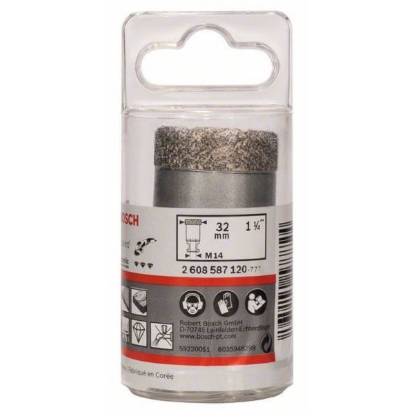 BOSCH Dijamantska burgija za suvo bušenje Dry Speed Best for Ceramic 2608587120, 32 x 35 mm