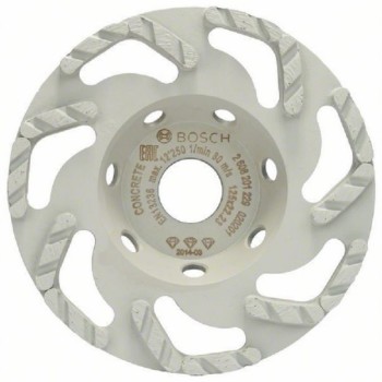 BOSCH Dijamantska lončasta ploča Best for Concrete 2608201228, 125 x 22,23 x 4,5 mm