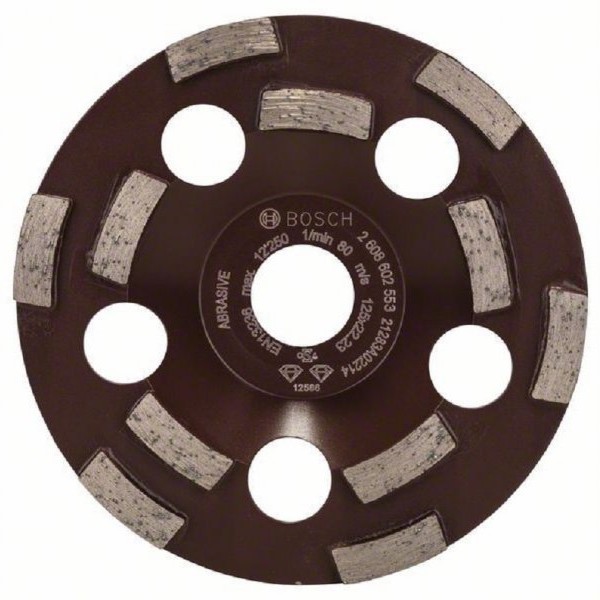 BOSCH Dijamantska lončasta ploča Expert for Abrasive 2608602553, 125 x 22,23 x 4,5 mm
