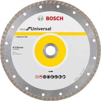 BOSCH Dijamantska rezna ploča ECO For Universal 230x22,23x2,6x7 - pakovanje od 10 komada (2608615044)