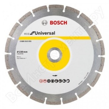 BOSCH Dijamantska rezna ploča ECO For Universal 2608615031, 230x22.23x2.6x7