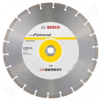 BOSCH Dijamantska rezna ploča ECO For Universal  2608615032, 300x20x3.2x8