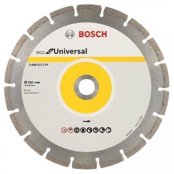 BOSCH Dijamantska rezna ploča ECO For Universal 2608615034, 350x20x3.2x8