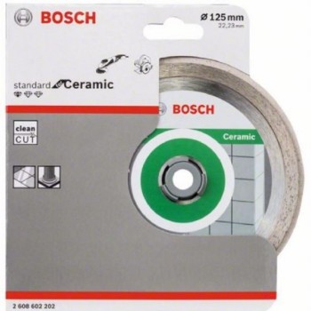BOSCH Dijamantska rezna ploča Standard for Ceramic 125 x 22.23 x 7 mm