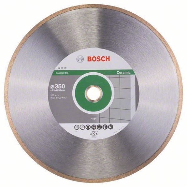 BOSCH Dijamantska rezna ploča Standard for Ceramic 2608602541, 350 x 30+25,40 x 2 x 7 mm