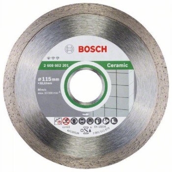 BOSCH Dijamantska rezna ploča Standard for Ceramic 2608603231, 115 x 22,23 x 1,6 x 7 mm