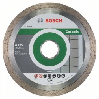 BOSCH Dijamantska rezna ploča Standard for Ceramic 2608603232, 125 x 22,23 x 1,6 x 7 mm
