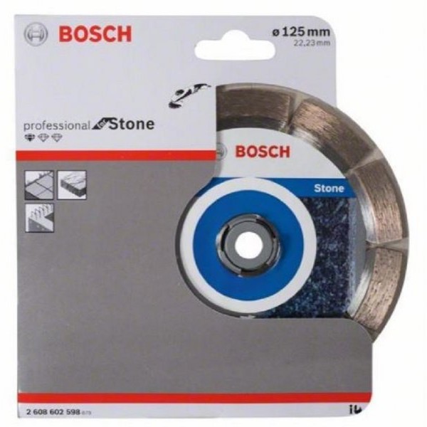 BOSCH Dijamantska rezna ploča Standard for Stone 125 x 22.23 x 1.6 x10 mm