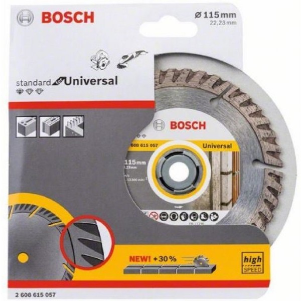 BOSCH Dijamantska rezna ploča Standard for Universal 115 x 22.23