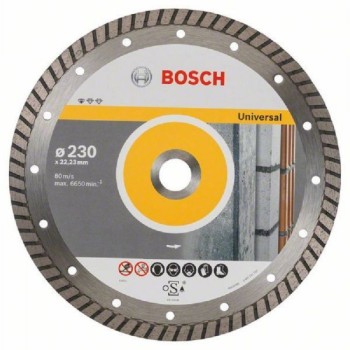 BOSCH Dijamantska rezna ploča Standard for Universal Turbo 2608602397, 230 x 22,23 x 2,5 x 10 mm