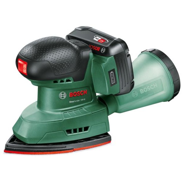 BOSCH EasySander 18V-8 Ekscentar brusilica, 1x 2.0 Ah akumulator i punjač, 06033E3002