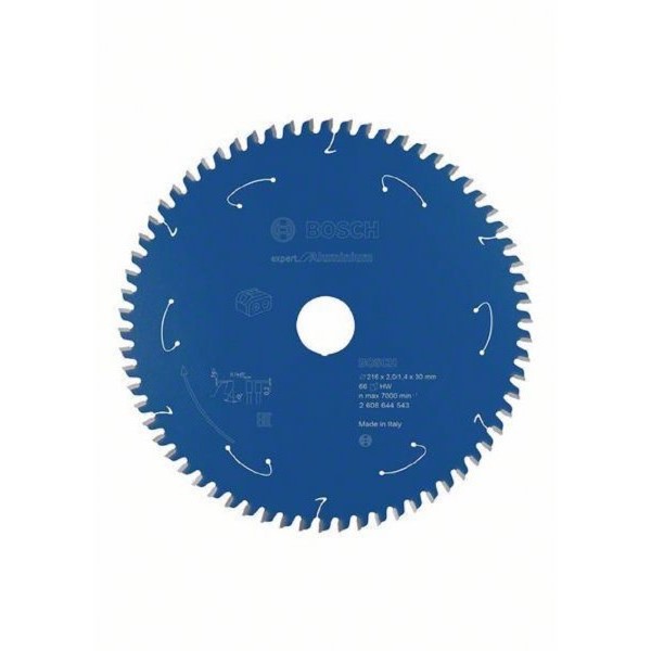 BOSCH Expert for Aluminium list kružne testere za akumulatorske testere 216x2/1.4x30 T66 2608644543