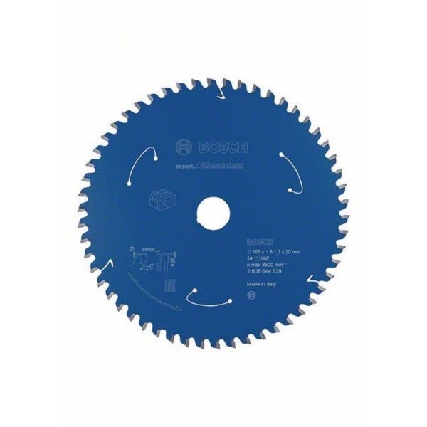 BOSCH Expert for Laminated Panel list kružne testere za akumulatorske testere 165x1.8/1.2x20 T48 2608644549, 165x1.8/1.2x20 T48