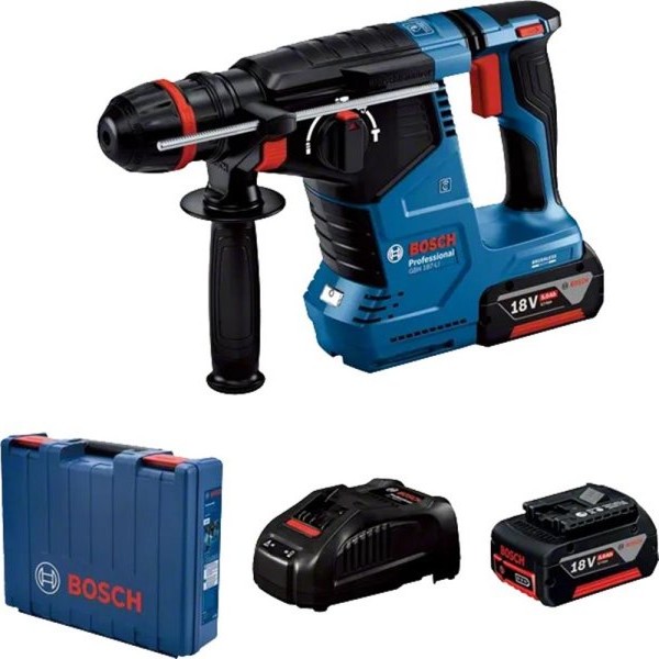 BOSCH GBH 187-LI Professional Akumulatorska hamer bušilica sa One Chuck u koferu, 0611923121