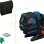 BOSCH GCL 12V-50-22 CG Professional Kombinovani laser sa 4 x baterije (AA) i adapterom, 0601066S00