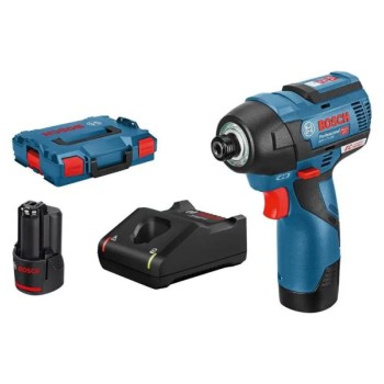 BOSCH GDR 12V-110 Professional Akumulatorski udarni odvrtač u L-BOXX 102 sa 2 x 3,0 Ah akumulatora, brzi punjač, 06019E0005