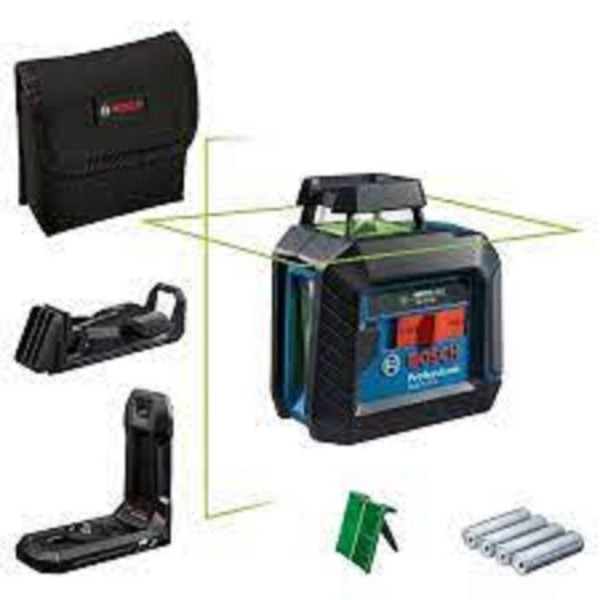 BOSCH GLL 2-20 G samonivelišući linijski laser 360° + tašna - zeleni zrak (0601065000)