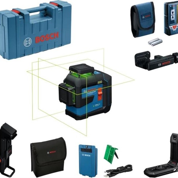 BOSCH GLL 80-33 G Professional Laser za linije u koferu sa 2x baterije (AA), 0601065502