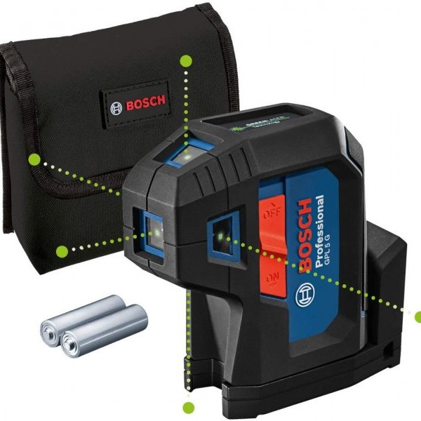 BOSCH GPL 5 G laser za tačke 30m - zeleni zrak (0601066P00)