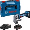 BOSCH GSC 18V-16 E akumulatorske makaze za lim 18V; 2 x ProCORE 18V 4,0 Ah + L-Boxx kofer (0601926301)