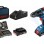 BOSCH GSR 18V-50 + 43 delni set bitova Akumulatorska šrafilica, 2x2.0Ah