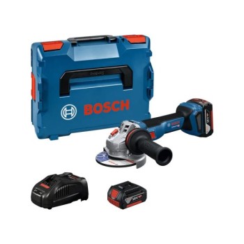 BOSCH GWS 18V-11 S Professional Akumulatorska ugaona brusilica u L-BOXX 136 sa dodatnom drškom, 06019N4002