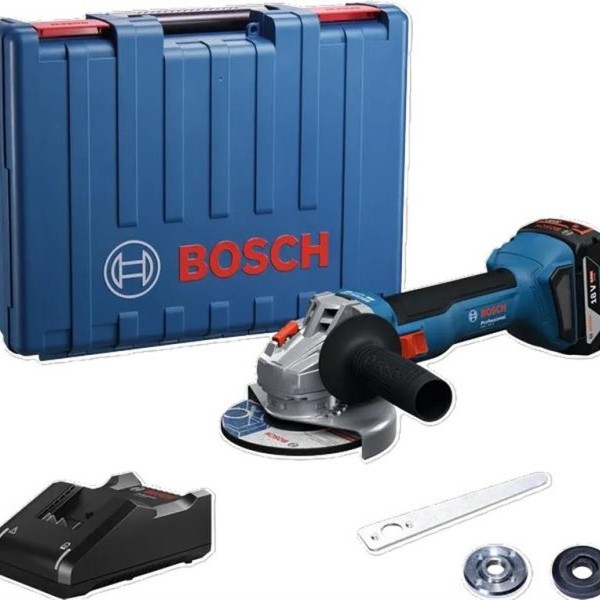 BOSCH GWS 18V-8 Professional Akumulatorska ugaona brusilica u koferu sa navrtkom, 06019N9021