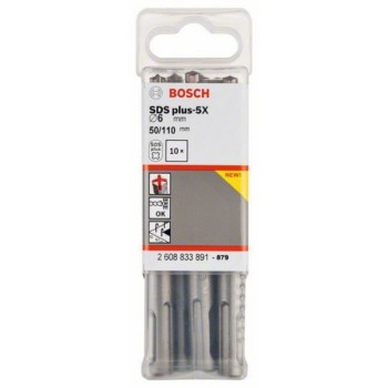 BOSCH Hamer burgija SDS plus-5X 2608833891, 6 x 50 x 110 mm