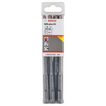 BOSCH Hamer burgija SDS plus-5X 2608833892, 6 x 100 x 160 mm