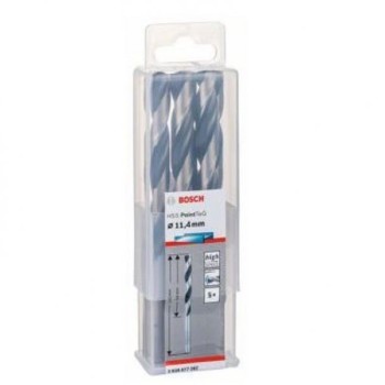 BOSCH HSS spiralna burgija PointTeQ 11,4 mm paket od 5 komada