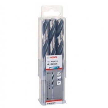 BOSCH HSS spiralna burgija PointTeQ 12,8 mm paket od 5 komada