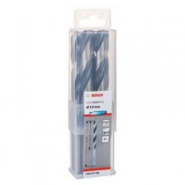 BOSCH HSS spiralna burgija PointTeQ 13,0 mm paket od 5 komada