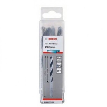 BOSCH HSS spiralna burgija PointTeQ 8,5 mm paket od 10 komada
