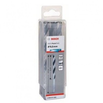 BOSCH HSS spiralna burgija PointTeQ 9,5 mm paket od 10 komada