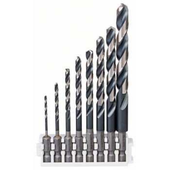 BOSCH Impact Control HSS set burgija, 8-delni  2608577139