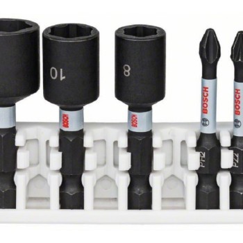 BOSCH Impact Control set bitova odvrtača i nasadnih ključeva, 5-delni 2608522350
