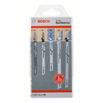 BOSCH JSB Multi Material komplet, 15 delova 2607011438