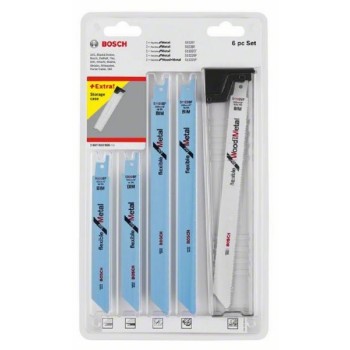BOSCH Komplet listova univerzalne testere Wood and Metal, 6 komada 2607010906