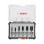 BOSCH Komplet ravnih glodala, 6 komada, držač od 6 mm 2607017465