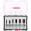 BOSCH Komplet ravnih glodala, 6 komada, držač od 8 mm 2607017466