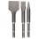BOSCH Komplet širokih dleta SDS plus, 3 dela 2608690180