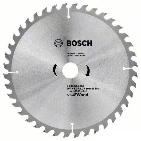 BOSCH List kružne testere 254X30-40