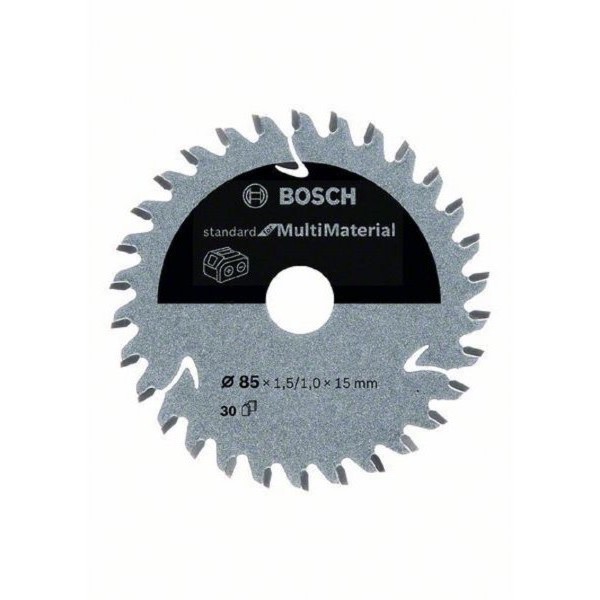 BOSCH List kružne testere aku. Standard for Multi Material 85x15x1.5;1.0x30T